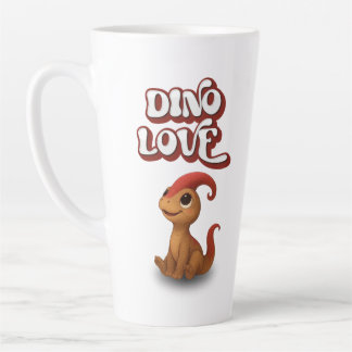 Dino Love – Kammli Kijkt Op Latte Mok