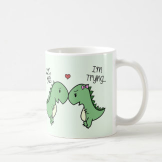 Dino Love Mok! [Groen] Koffiemok
