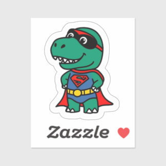 Dino-Man-Sticker Sticker