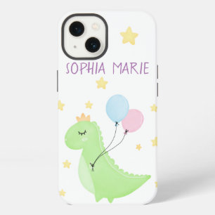 Dino met Ballonnen iPhone 13 Hoesje