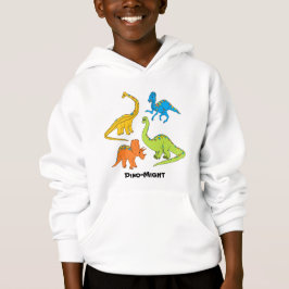 "Dino-Might" Boy Dinosaur Hoodie