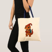 Dino mit Rucksack – Schulstart Tote Bag (Devant (produit))