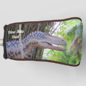 Dino-Mite - Dinosaur Golf Head Hoesje Golfheadcover (Voorkant)