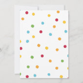 Dino-mite Dinosaur Invitation Anniversaire (Dos)