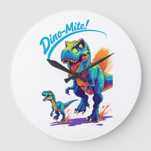 Dino-Mite Grote Klok (Voorkant)