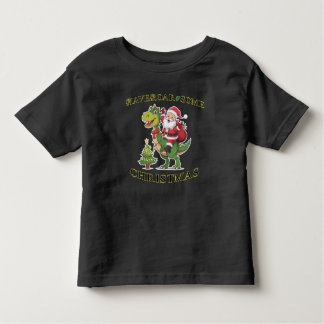 "Dino-Mite Kerstmis: Kinder Shirts