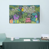Dino-Mite Kind Verjaardagsfeest Dinosaur Banner (Beurs)