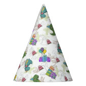 Dino-Mite Kind verjaardagsfeest dinosaurus Feesthoedjes (Links)