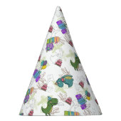 Dino-Mite Kind verjaardagsfeest dinosaurus Feesthoedjes (Rechts)