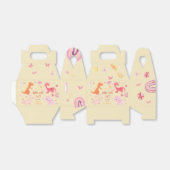 Dino-mite roze dino verjaardag partij bedankdoosjes (Uitgevouwen)