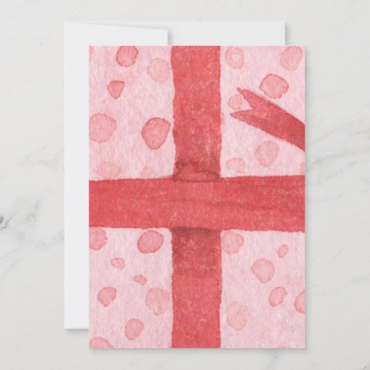 Dino-mite roze dino verjaardagsfeestuitnodiging kaart (Achterkant)