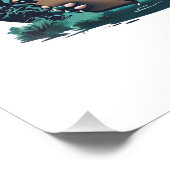 Dino-Mite Tech Foto Afdruk (Hoek)