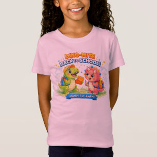 Dino-Mite Terug naar School – Klaar om te Leren Di T-shirt