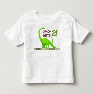 Dino-Mite Verjaardag dinosaurus T-shirt
