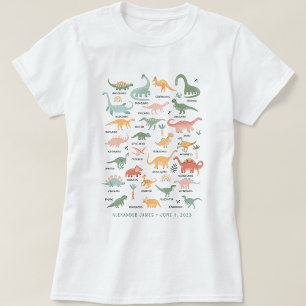 Dino Moeder in wording T-shirt