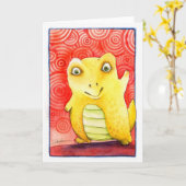 Dino Myte Kaart (Gele Bloem)