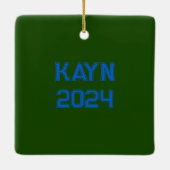 Dino Oerwoud Adventure Keramisch Ornament (Achterkant)