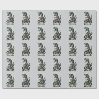 Dino on the Go Cadeaupapier