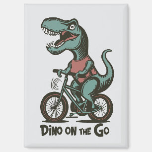 Dino onderweg magneet