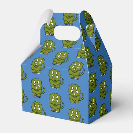 Dino Party Favor Box Bedankdoosjes (Achterkant)