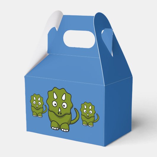 Dino Party Favor Box Bedankdoosjes (Voorkant Zijde)