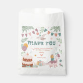 Dino Party Treat Favoriser les sacs (Devant)