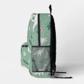 Dino Pattern Kids Backpack Bedrukte Rugzak (Rechts)