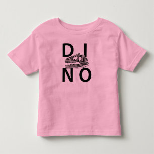 DINO - Pink Toddler Fine Jersey T-Shirt