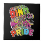Dino Pride logo Tegeltje (Voorkant)