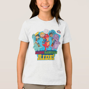 Dino Ranch De ranchers rijden! Tri-Blend Shirt