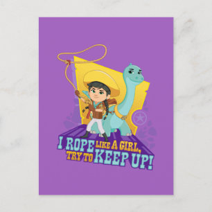 Dino Ranch   Min en Clover Briefkaart