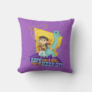 Dino Ranch Min en Clover Kussen