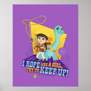 Dino Ranch   Min en Clover Poster