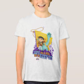 Dino Ranch | Min en Clover Tri-Blend Shirt (Voorkant)