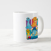 Dino Ranch | Mug géant Dinosaure amusant et coloré (Devant droit)