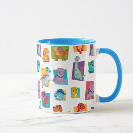 Dino Ranch Pattern Mok (Rechts)