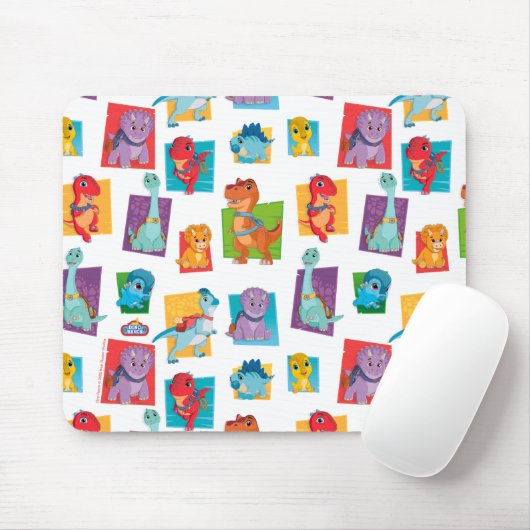 Dino Ranch Pattern Muismat (Met muis)