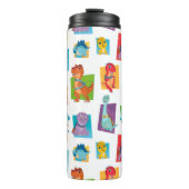 Dino Ranch Pattern Thermosbeker (Voorkant)