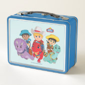 Dino Ranch Vrienden Ontwerp (Achterkant)