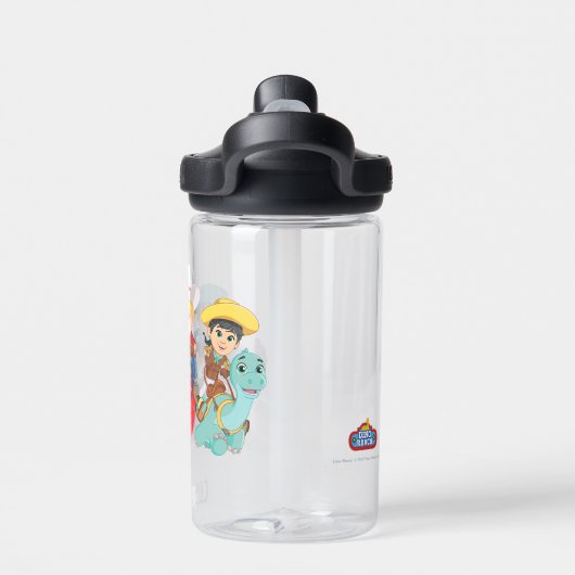 Dino Ranch Vrienden Ontwerp Waterfles (Achterkant)