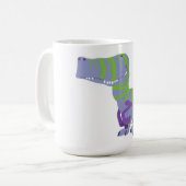 Dino Raptor-mok Koffiemok (Voorkant links)