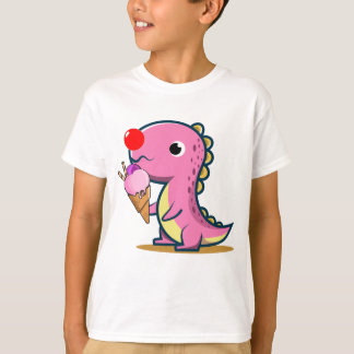 Dino Red Nose Funny Dinosaur Day 2025 T-shirt