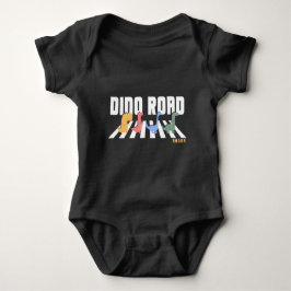 Dino Road Crossing Dinosaurs Romper