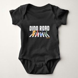 Dino Road Crossing Dinosaurs Romper