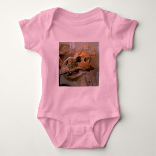 Dino Skull Oil Painting Romper