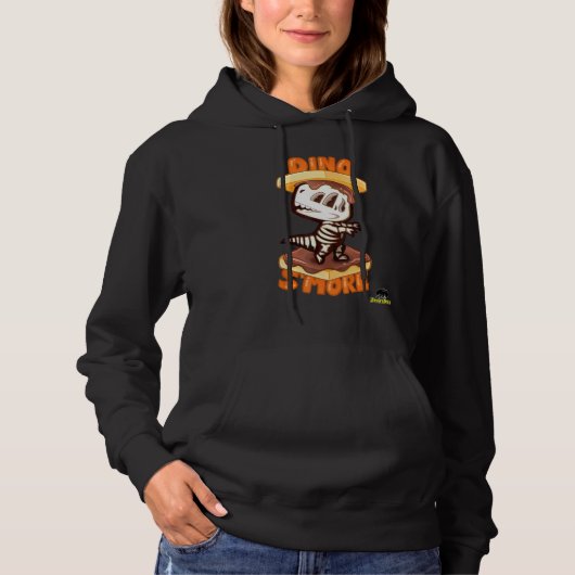 Dino Smore Skeleton Hoodie (Voorkant)