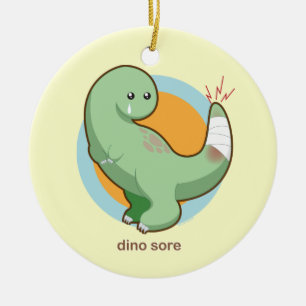 Dino Sore Keramisch Ornament