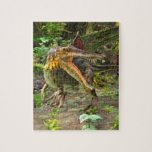 Dino Spinosaurus Legpuzzel (Verticaal)