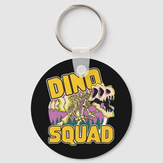 Dino Squad logo Sleutelhanger (Voorkant)