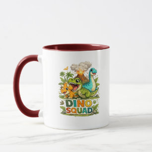 Dino Squad Mopshond Dinosaurus Koffiemok Mok